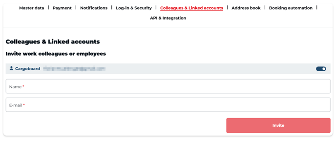 Colleagues and linked Accounts